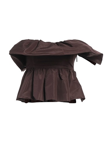 MSGM Top Dark brown 100% Polyester
