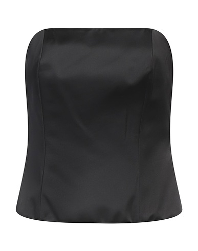 CRISTINAEFFE Bustier Black 97% Polyester, 3% Elastane