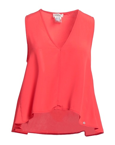 OTTOD'AME Top ROSSO 70% Acetato, 30% Seta