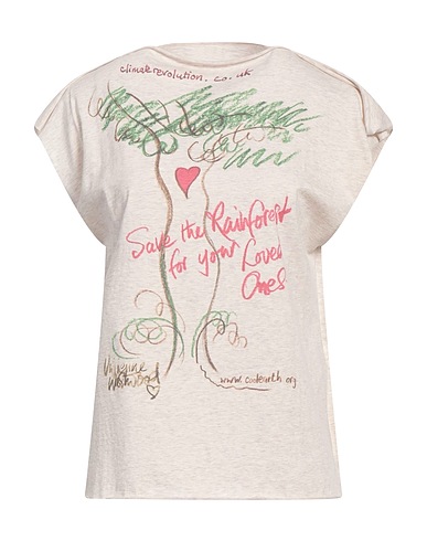 VIVIENNE WESTWOOD T-shirt Beige 100% Cotton