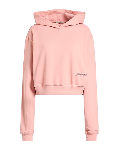 HINNOMINATE Hooded track jacket  Pink 100% Cotton, Elastane