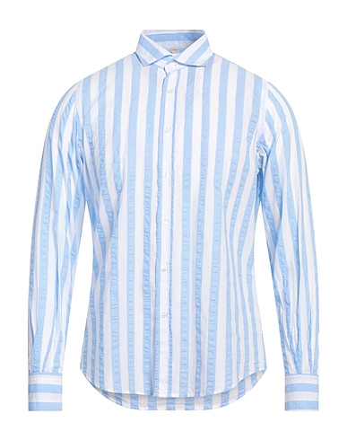 PORTOFIORI Gestreiftes Hemd 100% Baumwolle