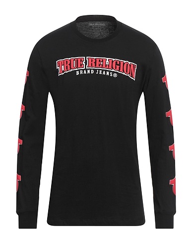 TRUE RELIGION T-shirt Black 100% Cotton