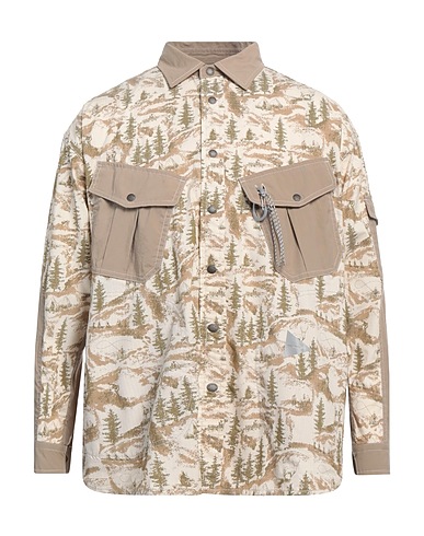 AND WANDER Patterned shirt 67% Cotton, 33% Polyester