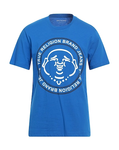 TRUE RELIGION T-shirt Azure 100% Cotton