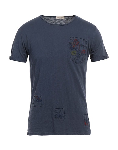 CASHMERE COMPANY T-shirt Ναυτικό μπλε 100% Βαμβάκι