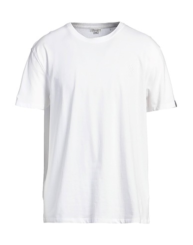 U.S.POLO ASSN. T-shirt basique Blanc 96% Coton, 4% Élasthanne