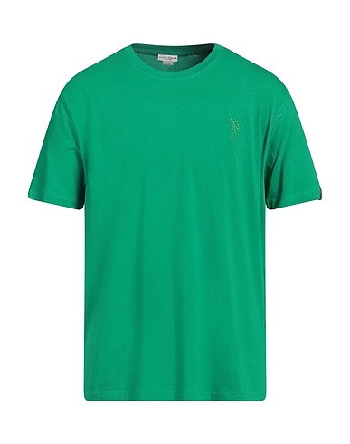 U.S.POLO ASSN. Basic T-Shirt Green 96% Cotton, 4% Elastane