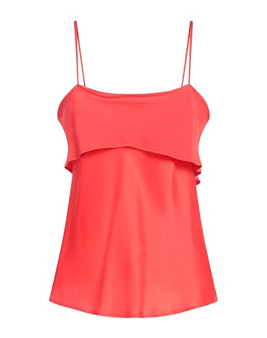 OTTOD'AME Camisole Rosso pomodoro 100% Viscosa