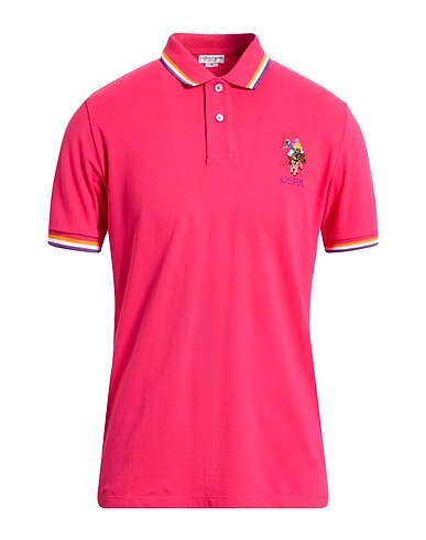 U.S.POLO ASSN. Polo shirt Fuchsia 100% Cotton