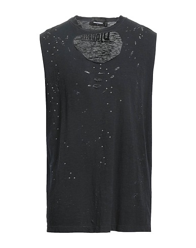 DSQUARED2 T-shirt Black 88% Cotton, 12% Viscose