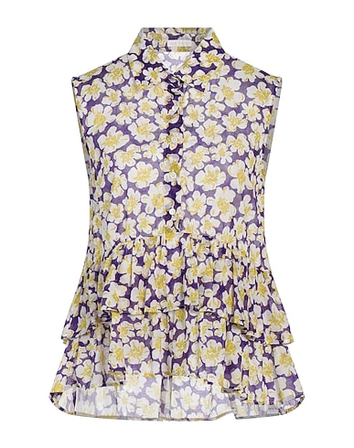 ROBERT FRIEDMAN Top Purple 100% Cotton