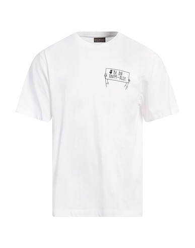 SAVE THE DUCK T-shirt Λευκό 100% Οργανικό βαμβάκι