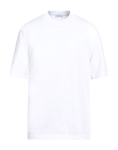 FERRAGAMO Basic T-Shirt White 100% Cotton