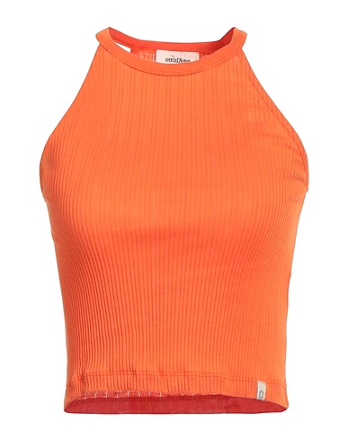 OTTOD'AME Top Orange 100% Cotton