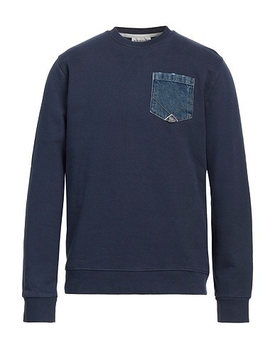 ROŸ ROGER'S Sweatshirt Navy 100% Cotton