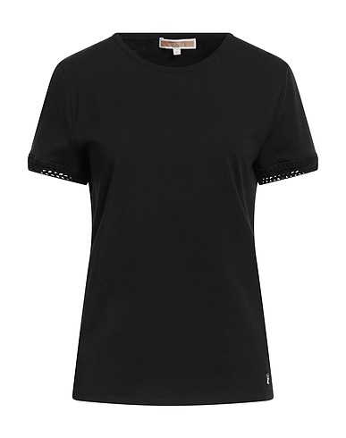 KOCCA Basic T-Shirt Black 95% Cotton, 5% Elastane