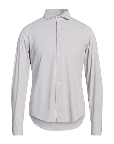 AT.P.CO Patterned shirt White 76% Polyamide, 24% Elastane