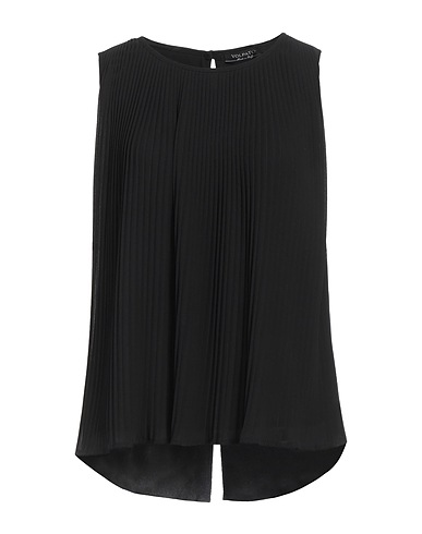 VOLPATO Top Schwarz 100% Polyester