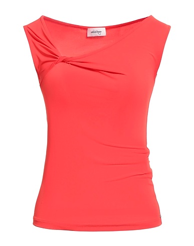 OTTOD'AME Top Tomato red 76% Acetate, 19% Polyamide, 5% Elastane