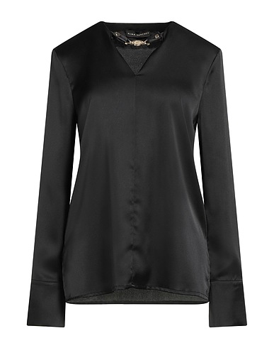 ALMA SANCHEZ Top Black 100% Polyester