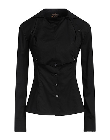 VIVIENNE WESTWOOD ANGLOMANIA Camicie e bluse tinta unita Nero 100% Cotone