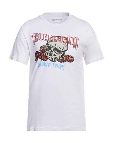 TRUE RELIGION T-shirt White 100% Cotton