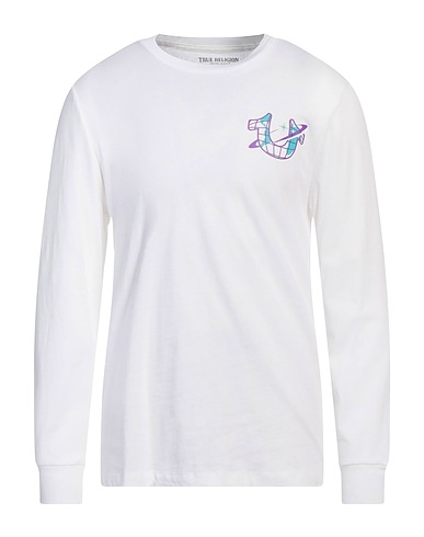 TRUE RELIGION T-shirt White 100% Cotton