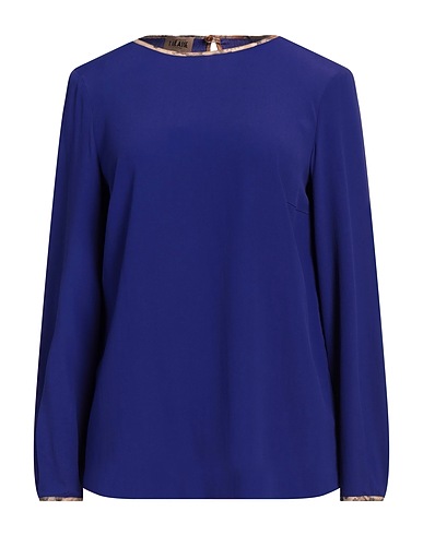 ALVIERO MARTINI 1a CLASSE Top Purple 65% Acetate, 35% Silk