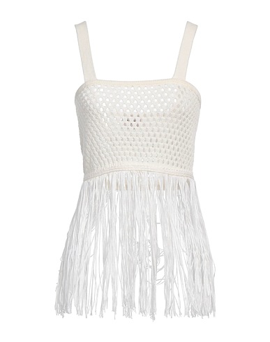 MARIUCCIA Top Ivory 50% Cotton, 50% Acrylic