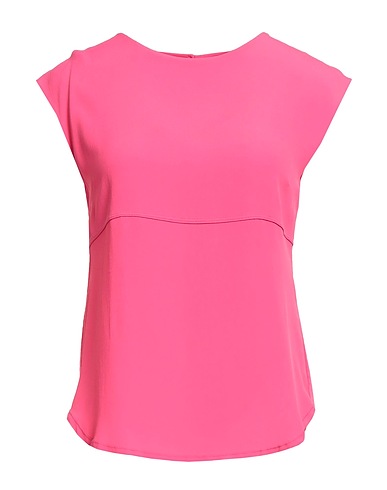 SEVENTY VENEZIA Top Fuchsia 47% Cotton, 46% Lyocell, 7% Elastane, Acetate, Mother-of-pearl