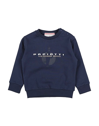 PACIOTTI Sweatshirt Navy blue 100% Cotton