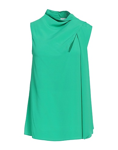 MARELLA Top Green 69% Acetate, 31% Silk