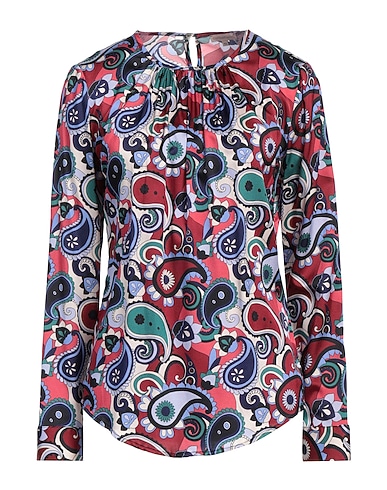 CAMICETTASNOB Tops 57% Viscose, 32% Silk, 11% Elastane