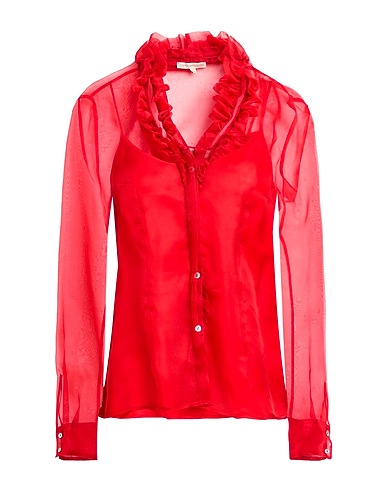 CAMICETTASNOB Silk shirts & blouses Red 100% Silk