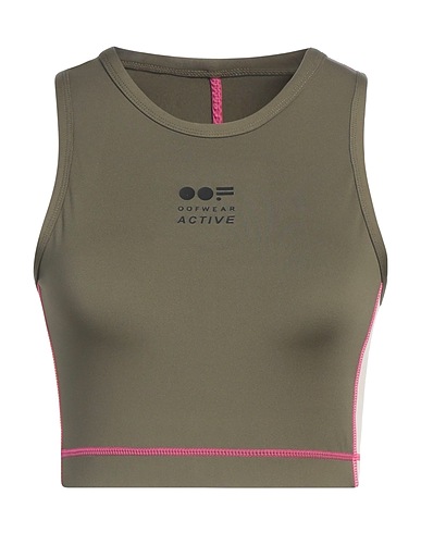 OOF WEAR Top Military green 83% Polyester, 17% Elastane