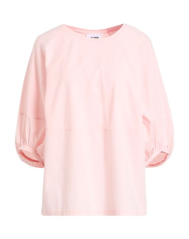 ALPHA STUDIO T-shirt Light pink 95% Cotton, 5% Elastane