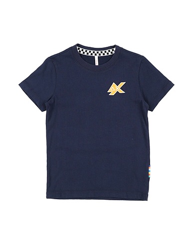 SUN 68 T-shirt Navy blue 100% Cotton