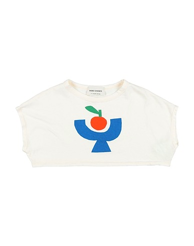 BOBO CHOSES T-shirt Ivory 100% Organic cotton