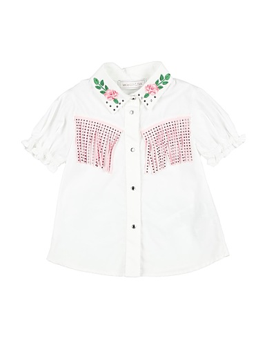 MONNALISA Patterned shirts & blouses 100% Cotton
