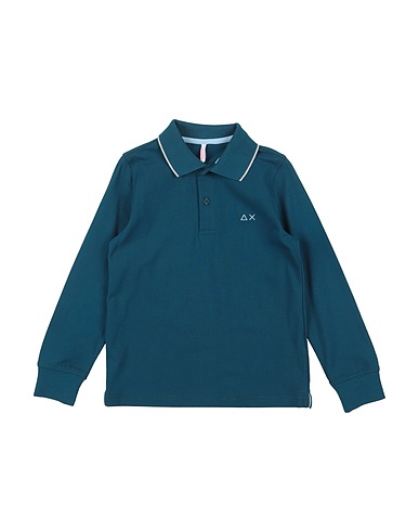 SUN 68 Polo Verde petrolio 95% Cotone, 5% Elastan