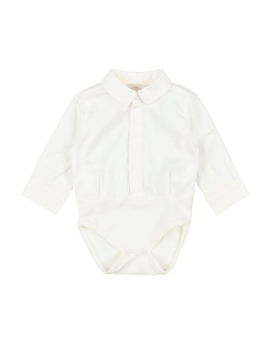 LE BEBÉ Body Baby Bianco 97% Cotone, 3% Elastan