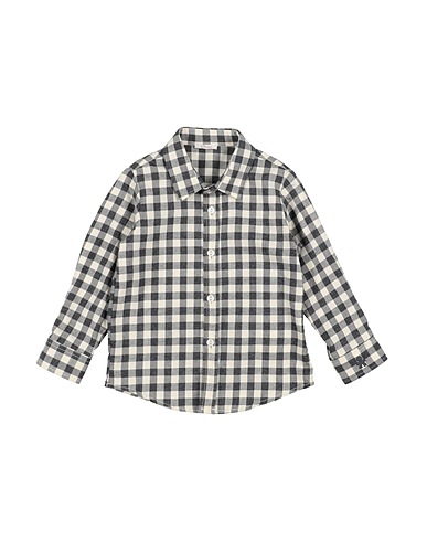 LE BEBÉ Patterned shirt Charcoal 100% Cotton