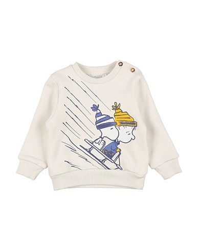 U+É Sweatshirt Light grey 100% Cotton