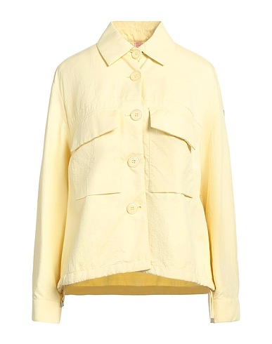 DUNO Solid colour shirts & blouses Pastel yellow 100% Polyamide