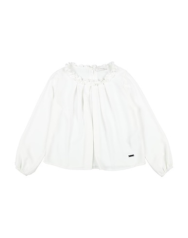 MONNALISA Top White 100% Polyester