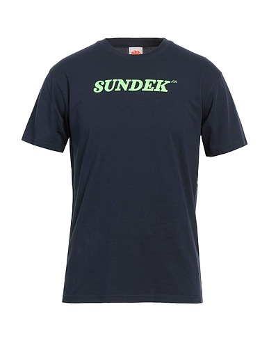 SUNDEK T-Shirt Marineblau 100% Baumwolle