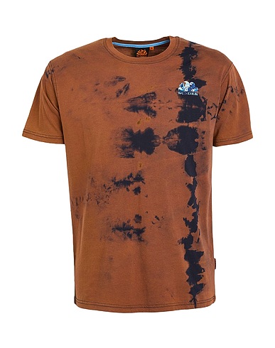 SUNDEK T-shirt GOLDENWAVE Brown 100% Cotton