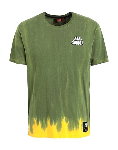 SUNDEK T-shirt Green 100% Cotton