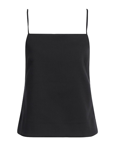 WOOD WOOD Top Black 60% Cotton, 37% Polyester, 3% Elastane